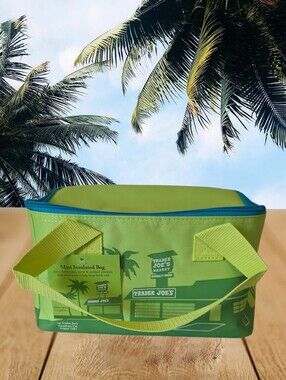 Trader Joe's Mini Insulated Bag-Green